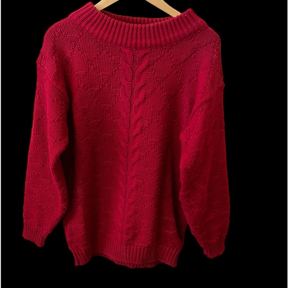 Michel Sport Red Sweater - Small - Excellent Condition - Picture 6 of 8